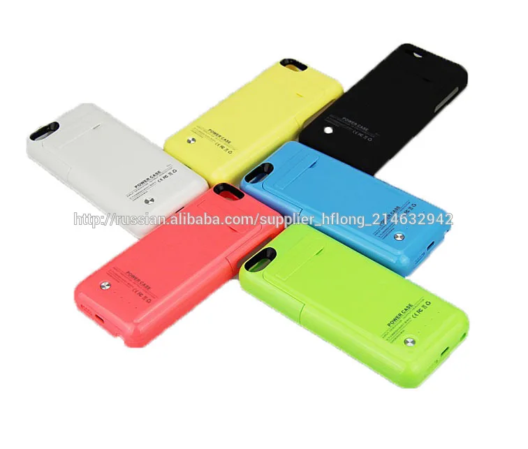 последние для iphone 5 зарядное устройство случае 5/5s/5c 2200 мач случае аккумулятор телефона