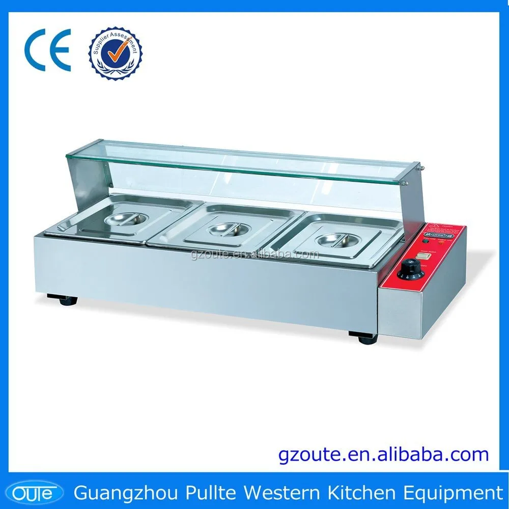 Коммерческое оборудование для кейтеринга столешник из нержавеющей стали 8 GN емкость кастрюли подогреватель еды
