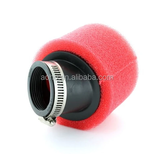 
Красный угольный углеродный воздушный фильтр с двойной пеной, красный, 125 куб. См, 140 куб. См 