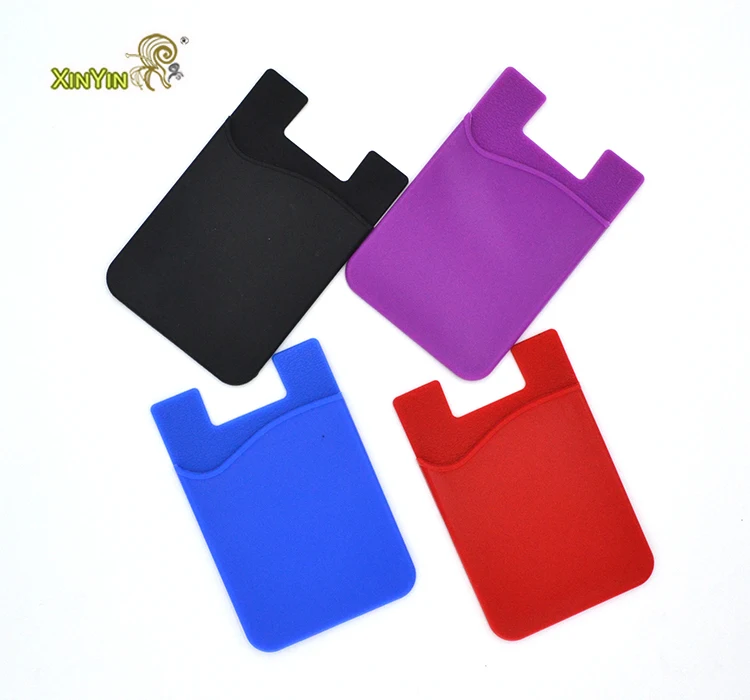 Wholesale Custom Logo Xiaomi Compatible Vintage Fashion Silicone Phone Case Card Holder Wallet Cheap Mobile Accessory OPP Bag