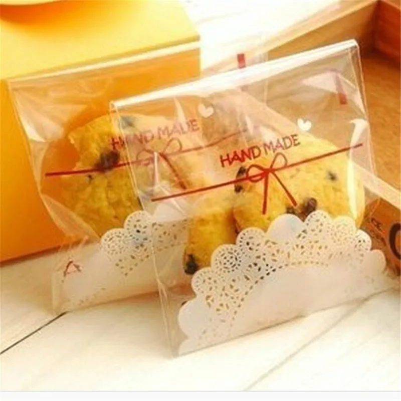 Custom transparent food grade plastic bread packaging bag for peanuts