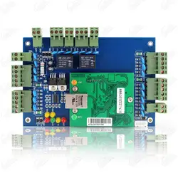 tcp/ip network double doors access controller