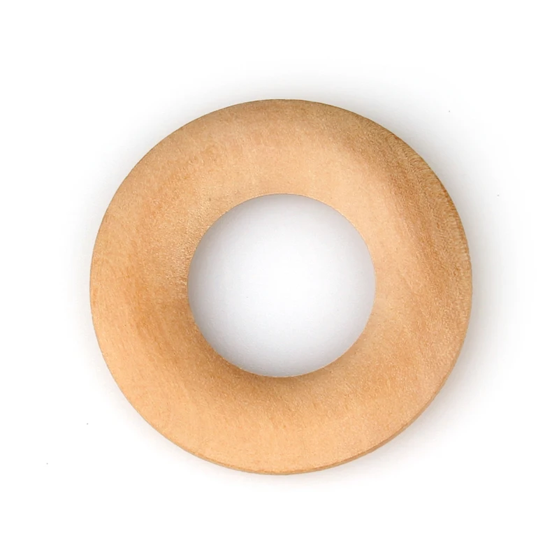9mm 12mm 15mm 20mm Round Wood Beads Wooden Ring Beads