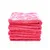 40*40CM Edgeless Microfiber Coral Fleece Blue Car Wash Towel