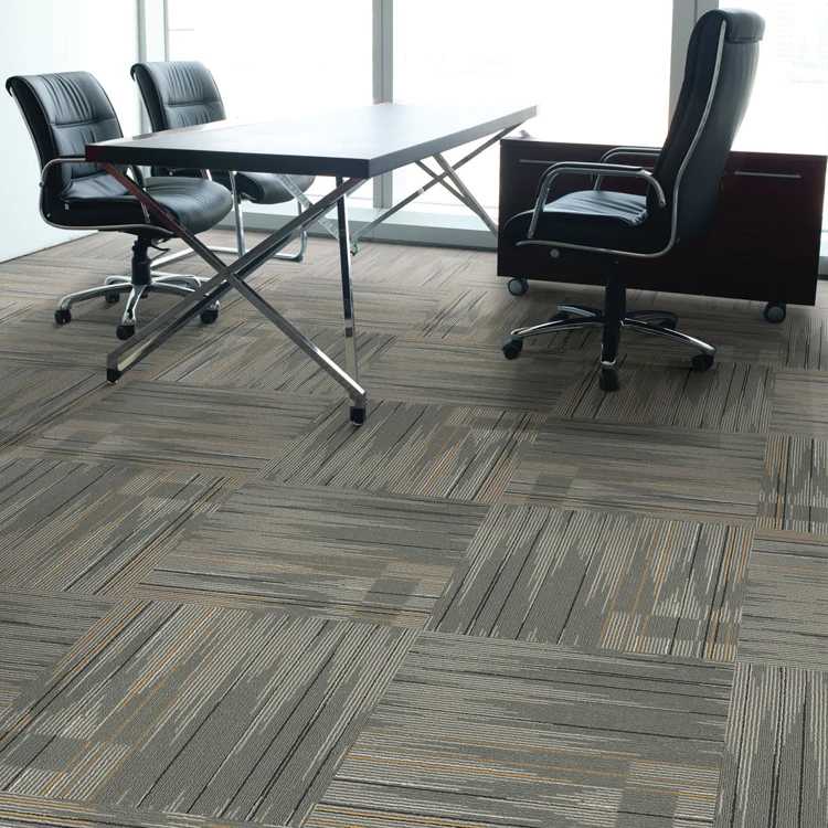 
PVC Backing office user Square Carpet Tiles 