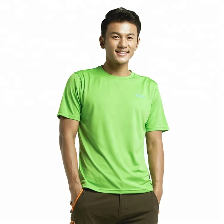 Быстросохнущая пользовательская короткая мужская футболка для мужчин