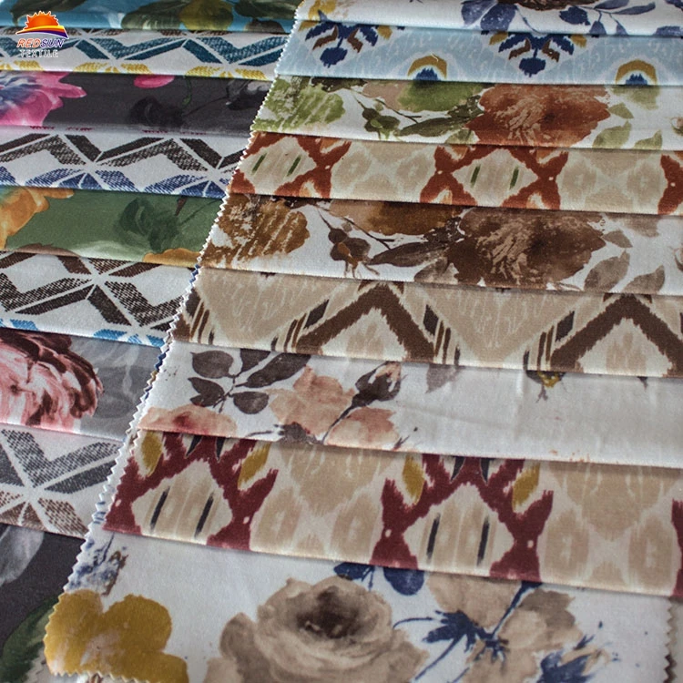 Free Samply 100%Polyester Bed Sheets Braemore Garment Print Custom Textile Block Print Fabric