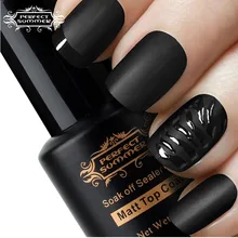 Perfect Summer Matt Top Coat Nail Art UV Gel Polish Matte Top coat LED UV Soak Off Nails Tools Hot Sale UV Gel Polish
