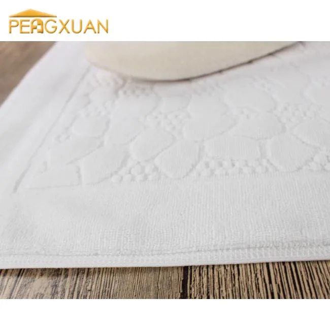 Махровая ткань 100% хлопок гостиничный коврик для ванной банное полотенце ног напольное отеля