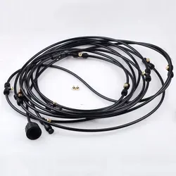 Наборы туманов для патио, наружная система охлаждения тумана для сада и теплицы