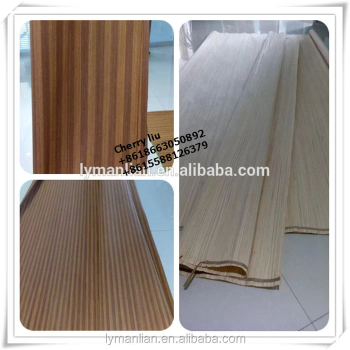 Инженерный деревянный шпон, Облицовочный шпон