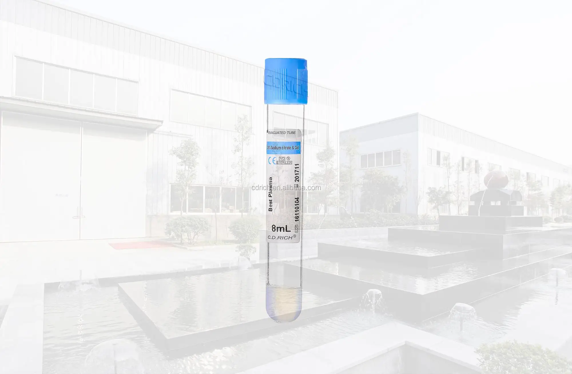 
cdrich sodiunm citrate blood collection tubes blue cap 