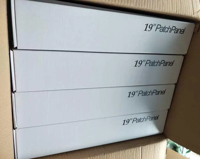  XL-P5E0024 высокое качество Cat5E Keystone Jack UTP 24 порта патч-панели двойным iidc 110 IDC крона типов патч-панель