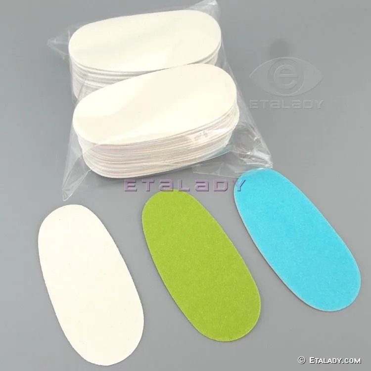 Pedicure Callus Remover Tool Disposable White Foot File Pad