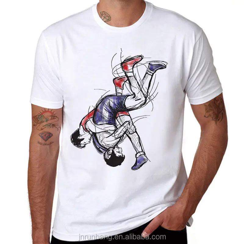 100% ringspun cotton custom printed logo tshirt with label