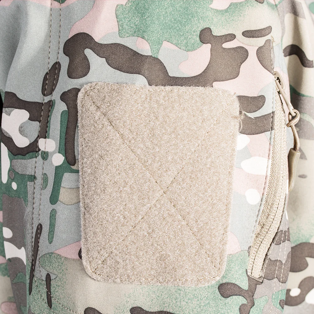 
outdoor hunter camouflage softshell/ shark skin breathable jacket 