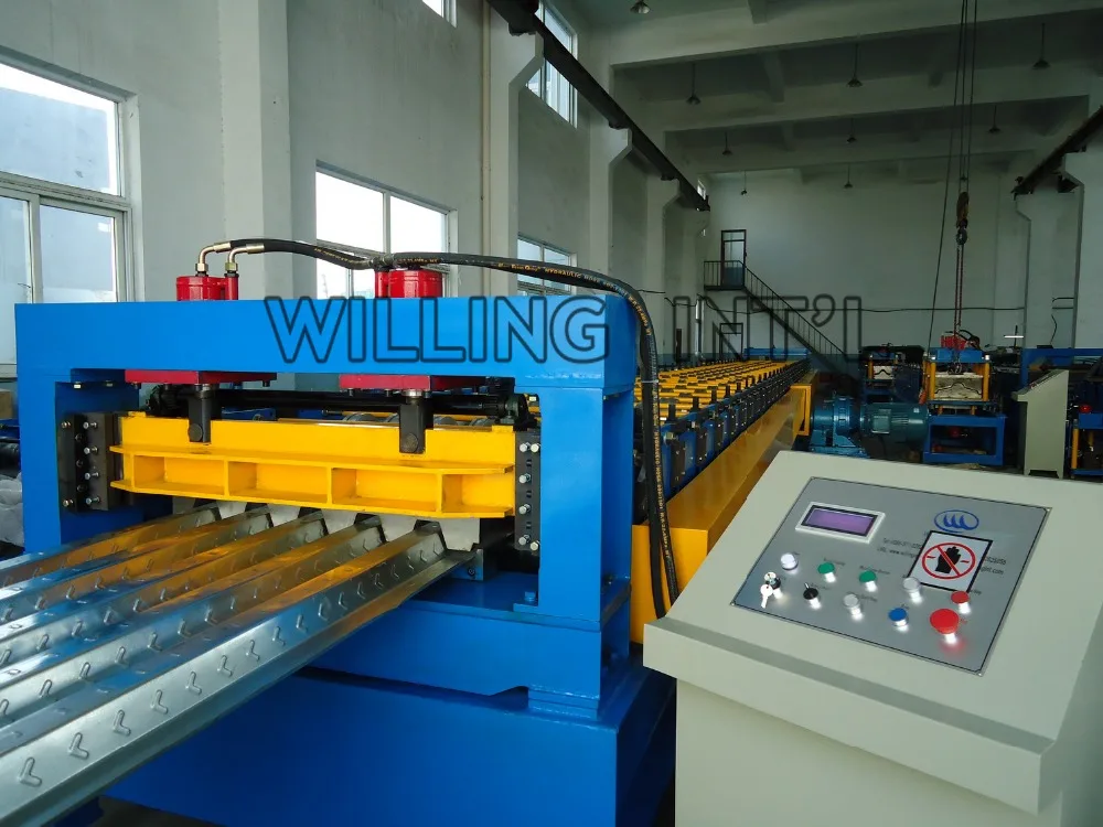 Customized Metal Galvanized Steel Floor deck sheet roll forming machine