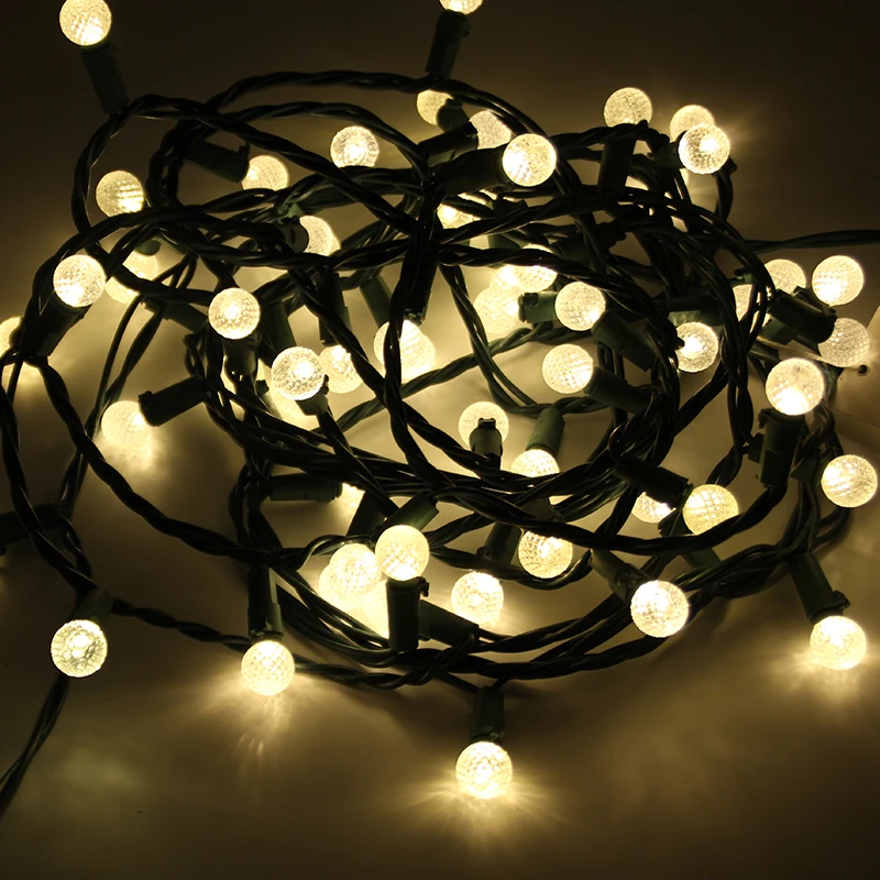 Warm White RGB G12  G14 LED Christmas Holiday Decoration String Lights