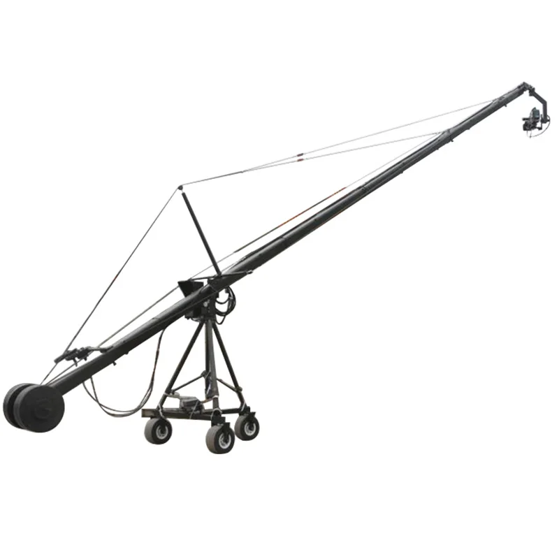 Heavy type 10m dslr video camera crane jib