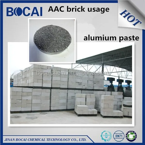Best price of aluminum flake powder msds for aac block production line