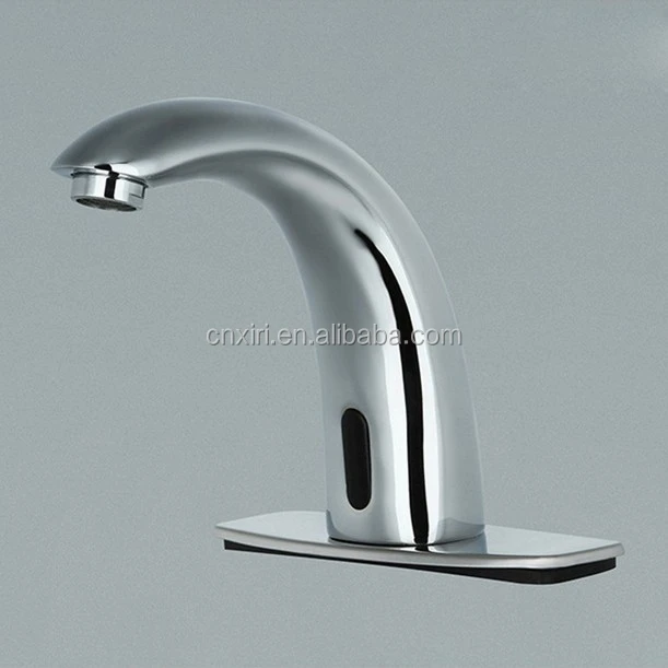 Brass Deck Mounted Auto Faucet Automatic Sensor Bathroom Faucet Touchless Washbasin Taps XR8825