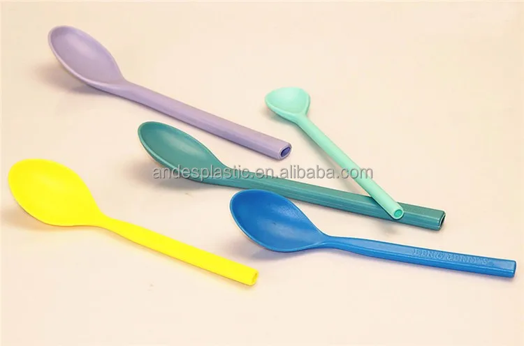 High Quality Durable Using Various Plastic Spoon Edible Cutlery