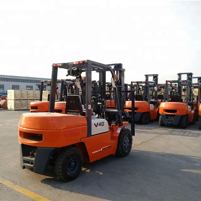 
LEVORK 4 ton diesel manual hydraulic forklift for sale 