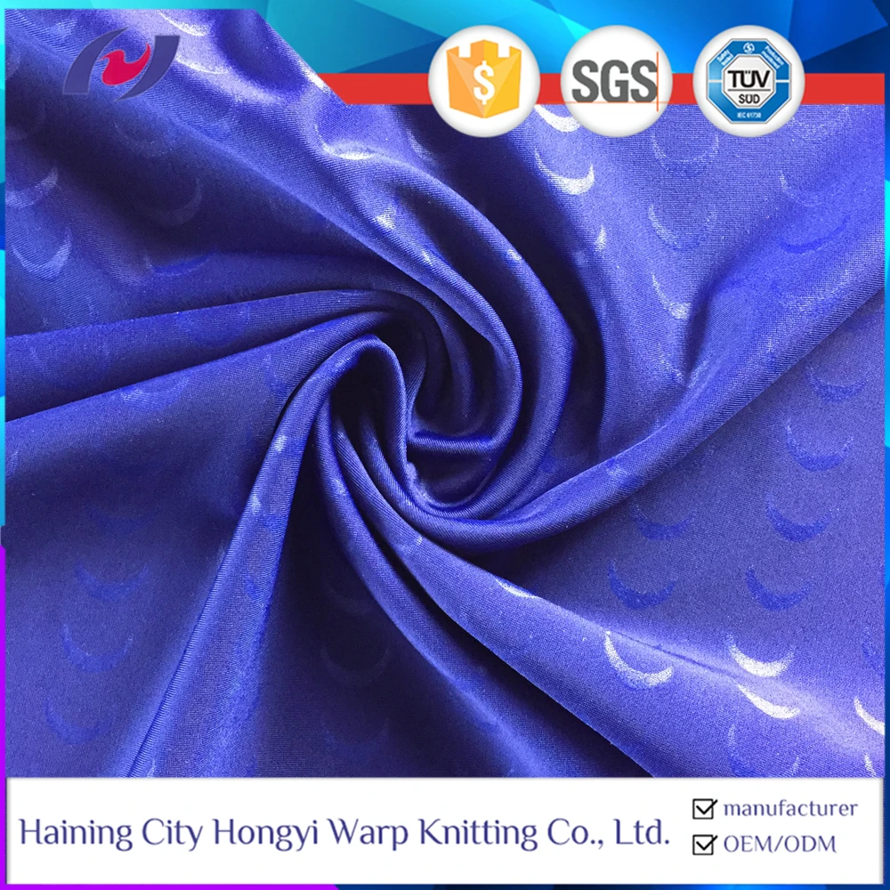 Textured Supplex SPANDEX  Polyester Emboss Fabric Textile