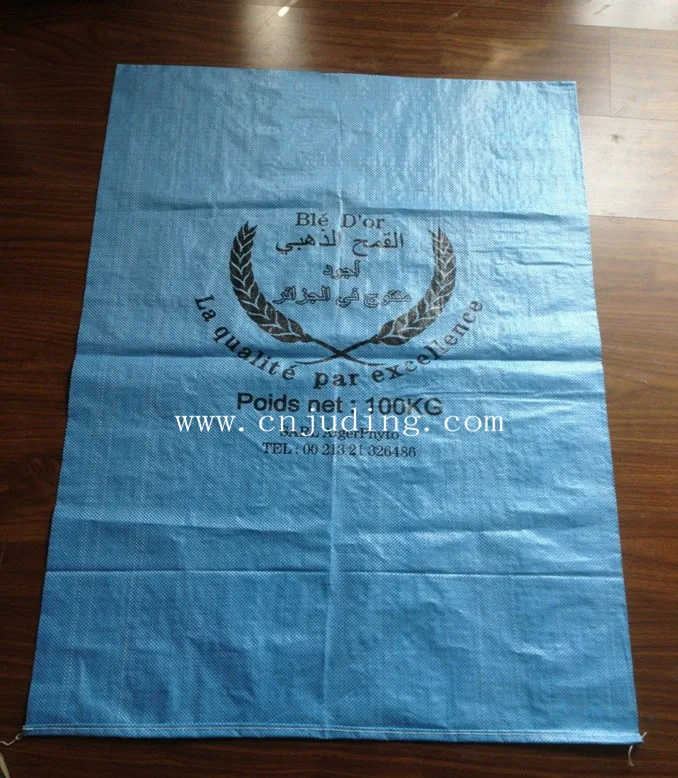 pe coated woven bag for calcium carbonate