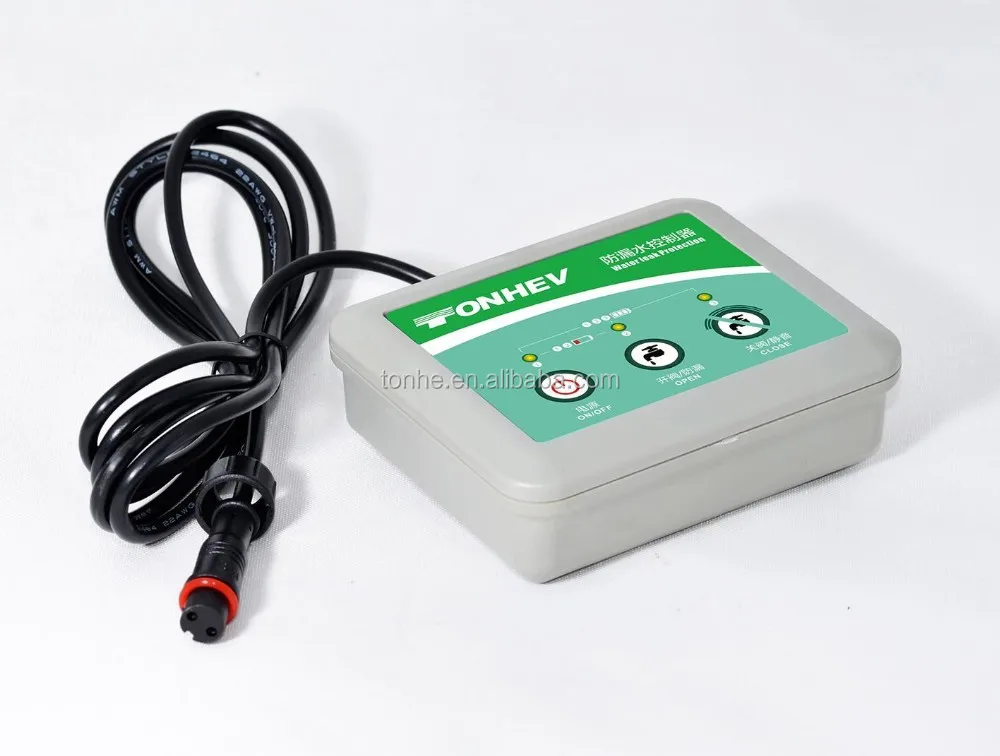 wireless control water leaking detection system with 3/4' brass motorized valve