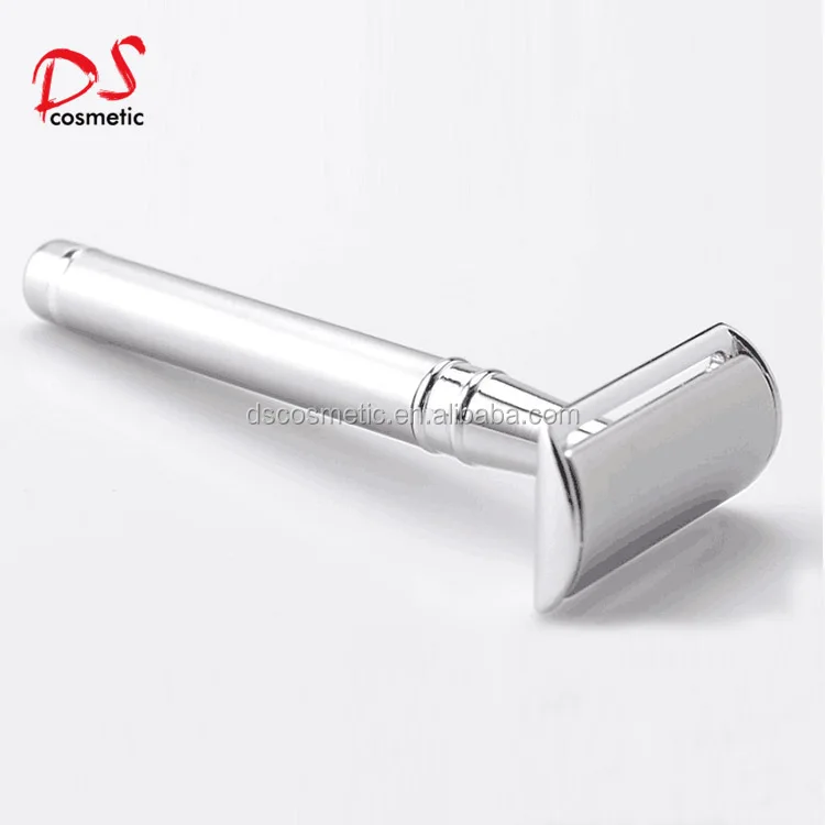 DISHI Double Safety Razor 6 Blades Shave Shaver Butterfly Safe Excellent Stainless Steel High quality