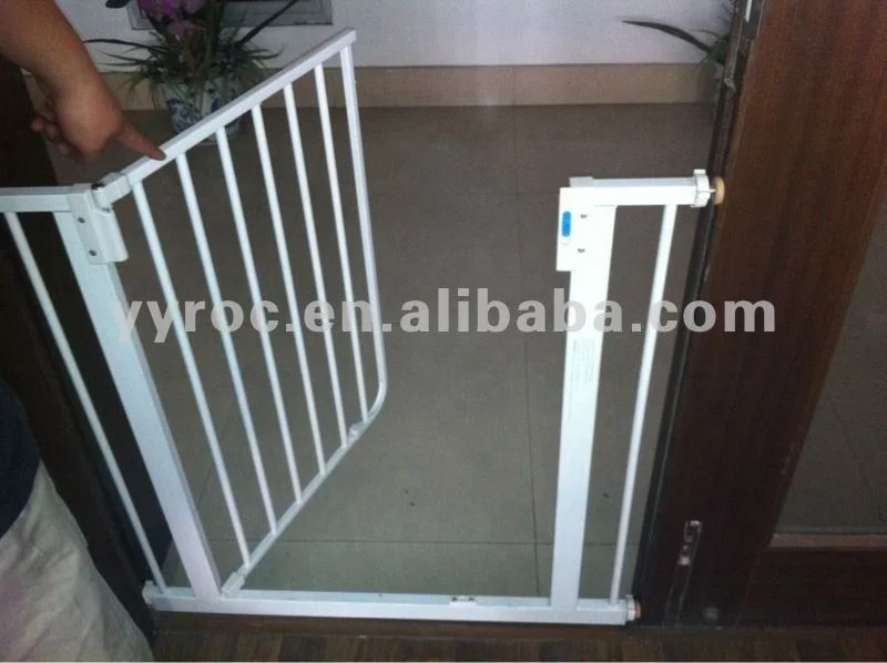 
metal stair door gate for pet 