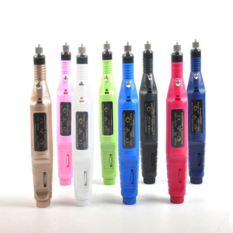 Portable Mini Pen Shape Electric  Nail Kit Machine Nail Drill