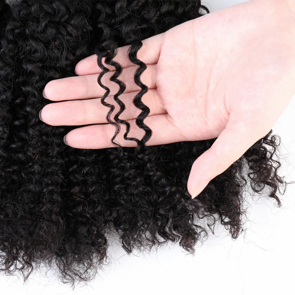 Bliss 4x4 Short Brazilian Lace Front Kinky Deep Curl Bob Wigs Brazilian Kinky Curly Human Hair Lace Closure Wigs For Black Women