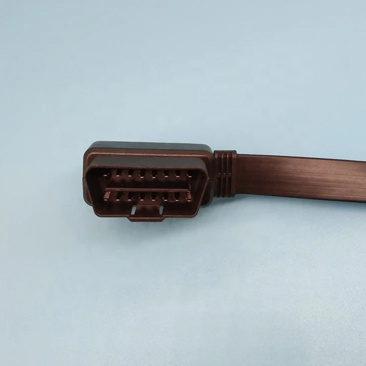 16P OBDII OBD2 T сплиттер Тип соединителя плоский Удлинительный кабель