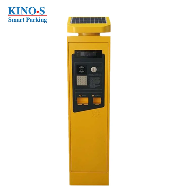 2018 low price on street solar machine parking meter