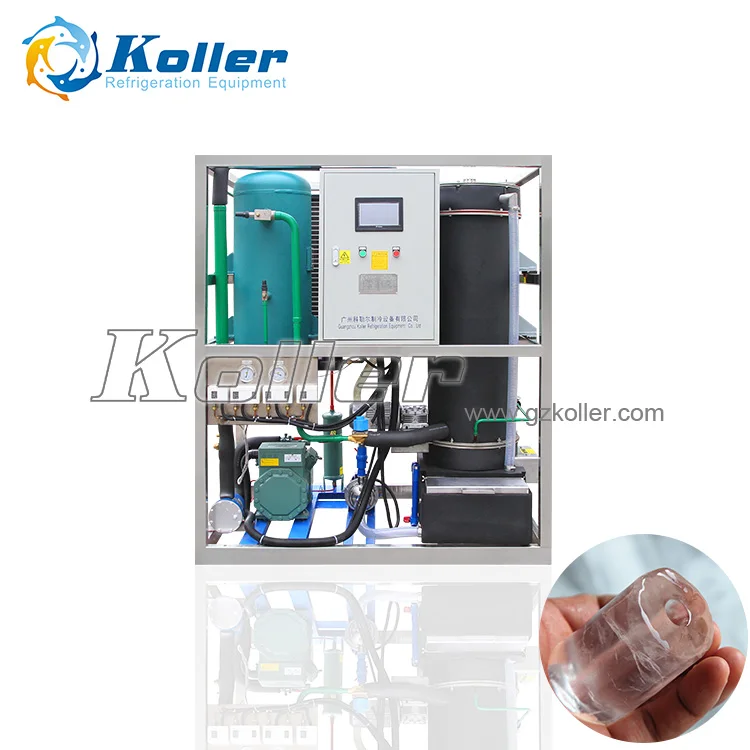 Высокое качество 1000 кг 1 тонна установка для производства льда с SIEMENS PLC compact Филиппин Мьянма