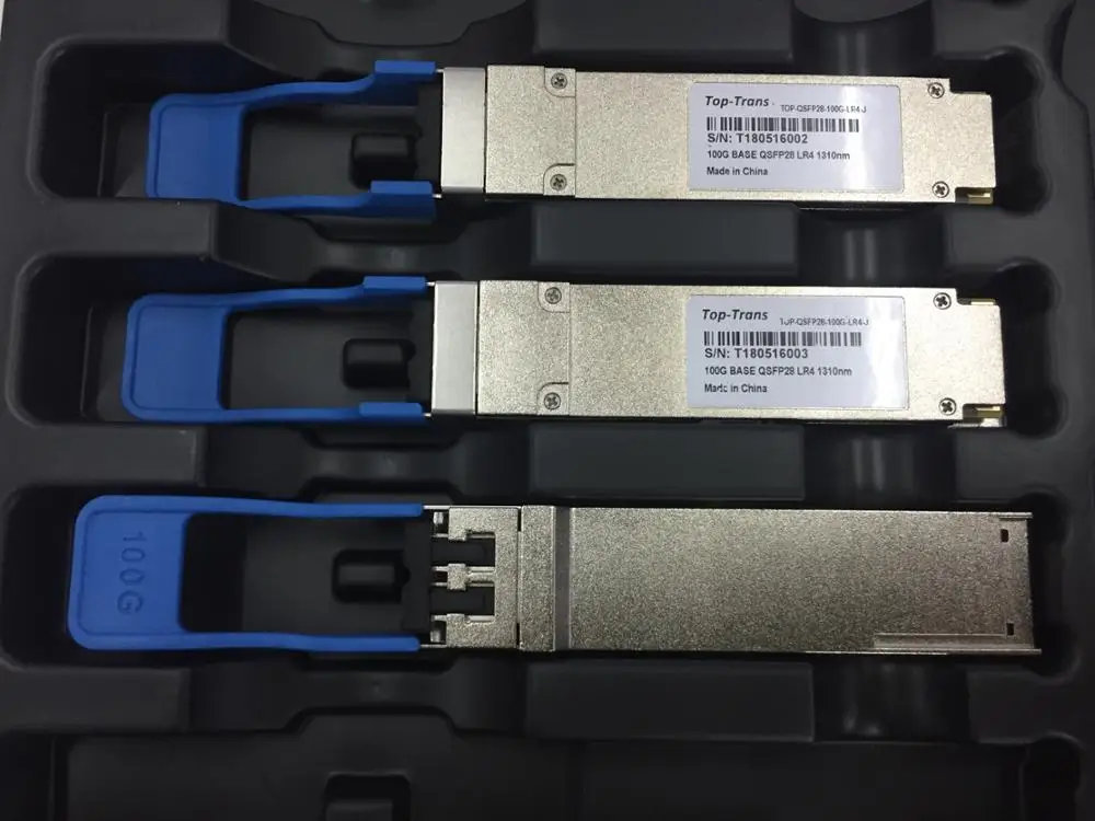 QSFP-100G-LR4-S 10-3146-01 QSFP28 100G-Base LR 1310nm 10km Optical Transceiver Module