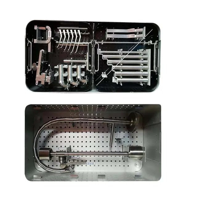 Spinal MIS retractor system  with  dilator, cold light cable in Minimally invasive surgery