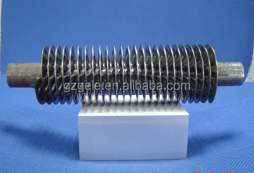 Aluminum Extruded Finned Tubes Fin Tubes for pull handle