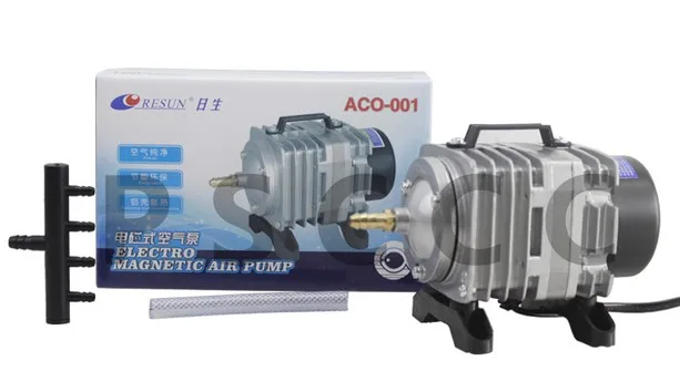 
RESUN ACO-001 ACO001 culture aquarium fish pond air pump electromagnetic oxygen pump air pump oxygen supply pump 18W 