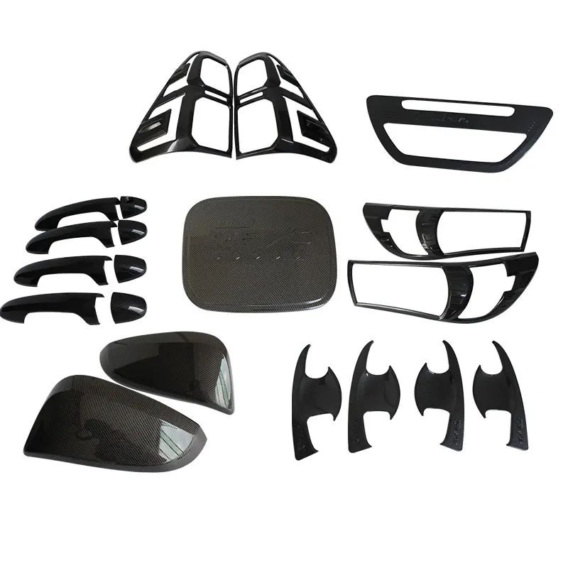 2016-2017 Carbon Fiber body Kit For Toyota Hilux Revo 2016 Accessories Exterior Hilux 2016 combo set