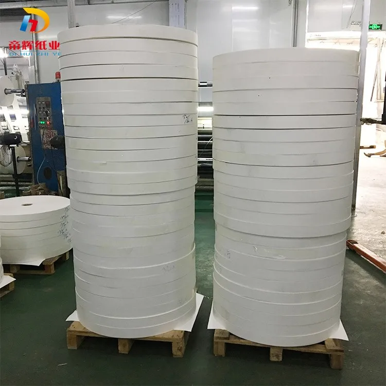 High Quality Waterproof Raw Material Paper Cup Bottom Roll Pe Coated Bottom Paper Roll For Paper Cups