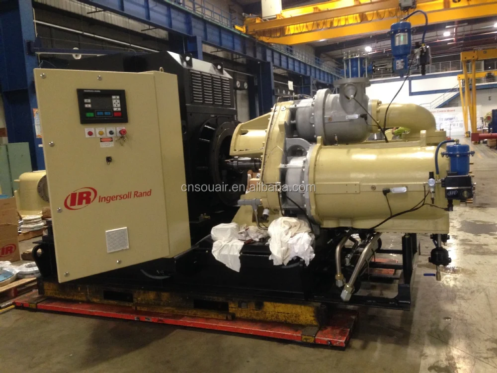 Ingersoll-Rand Centrifugal Air Compressor Standard Pressure (1500-2350cfm 3-10.3 barg / 14-150 psig) Oil free compressor 10bar
