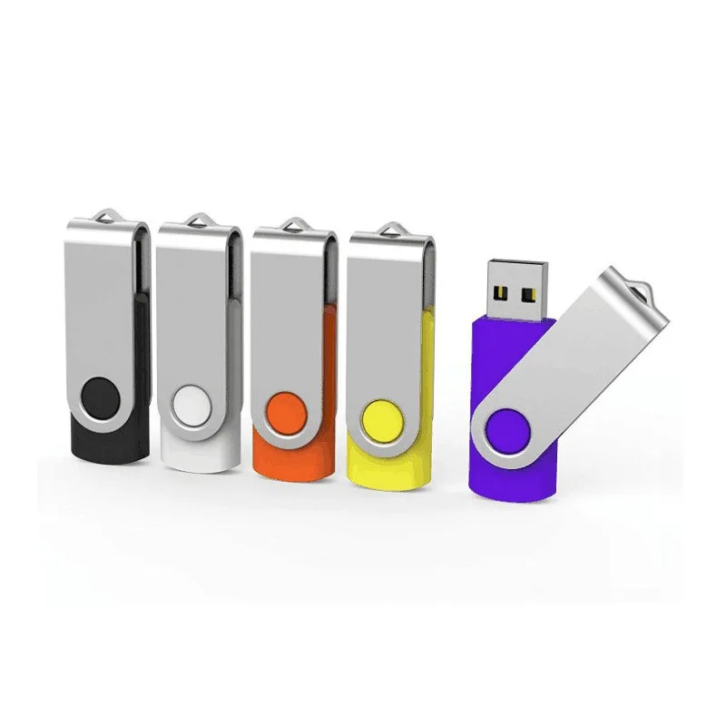 OEM LOGO customized Flash Memory Stick 1GB 2GB 4GB 32GB 64GB 128GB USB 2.0 PenDrive disk Mini Swivel Storage usb flash drive