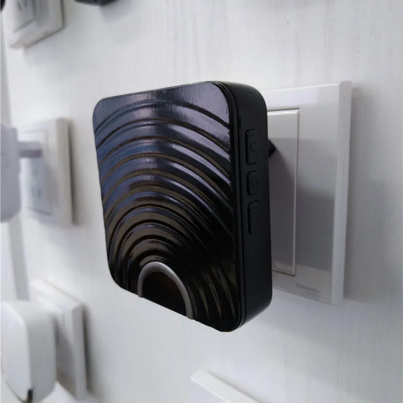  2019 новые продукты дизайн alarmdigital дома плагин Твин беспроводной фортепиано музыкальный дверной звонок