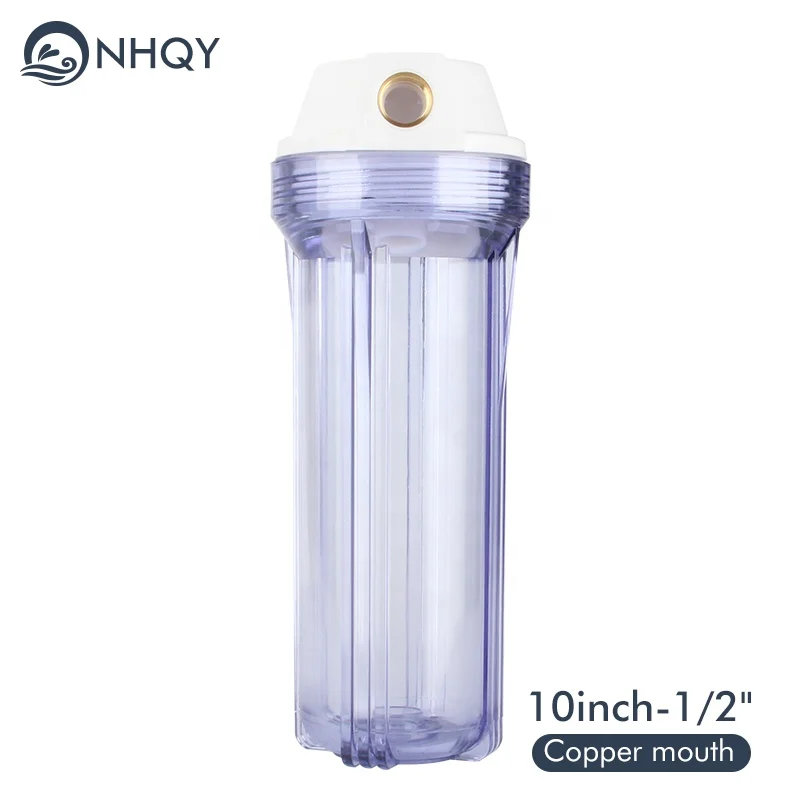 
 Пластиковый картридж корпус фильтра 10 дюймов медный манометр для фильтра для воды  