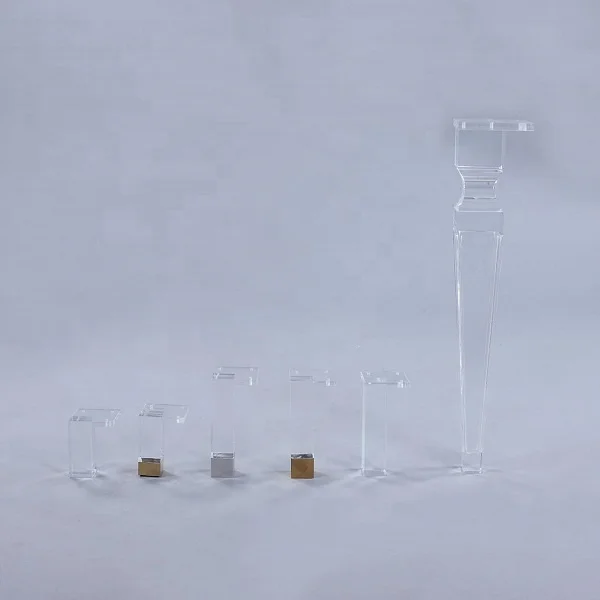 Acrylic furniture leg for dining table ,sofa leg,Bedside cupboard