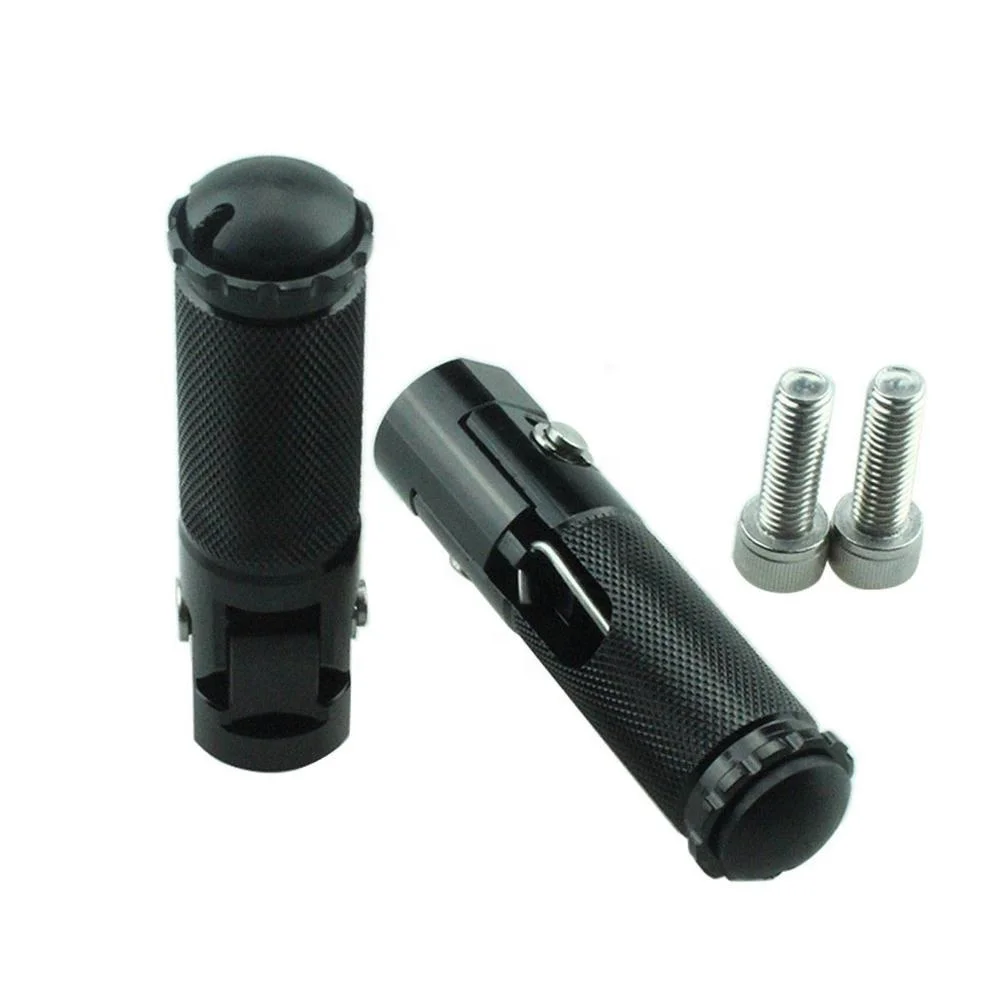 Universal CNC Motorcycle Adjustable Foot Pegs For Honda Kawasaki Yamaha Suzuki KTM BMW