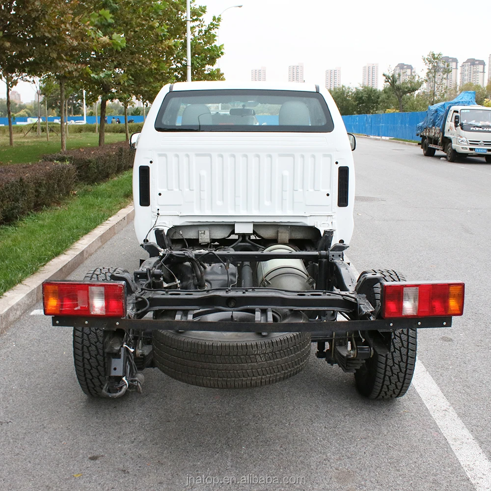 small duty gasoline+CNG Dual fuel 4x2 UTE chinese pickup trucks